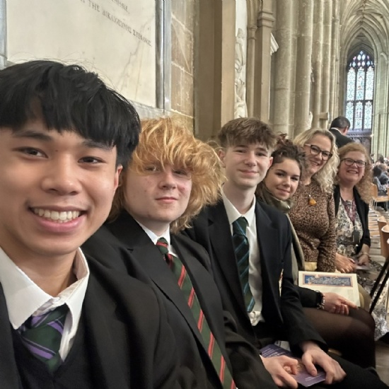 St Anselm’s Students Attend Historic Installation of the New Archbishop of Canterbury